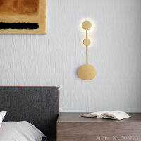 Post-Modern Creative Line Wall Lamp Black Gold Geometric Wall Lights Living Room Designer Bedroom Bedside Wall Light Fixtures