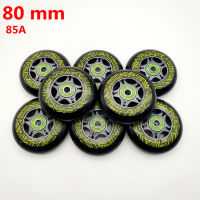 free shipping roller wheels skate wheel black wheel 85 A 80 mm