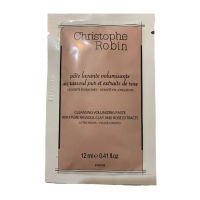 Christophe Robin cleansing volumizing paste with pure rassoul clay and rose extracts ขนาดทดลอง 12 ml.