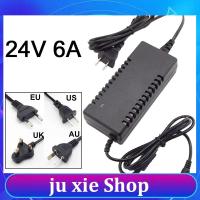 JuXie store 24V 6A 6000Ma Ac 110V 220V To Dc 24V 6A Adapter Power Supply Converter Charger Switch Led Transformer Charging