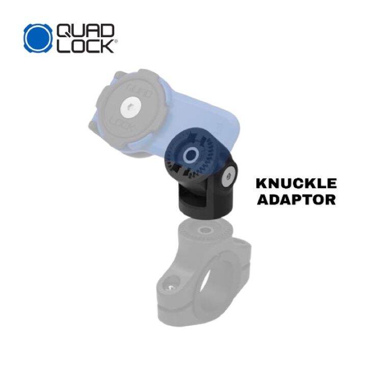 quad lock motorcycle knuckle adaptor