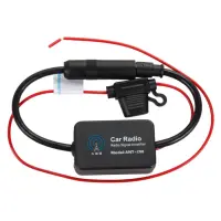 FM 88-108MHz Car Antenna Signal Amp Booster Radio Amplifier