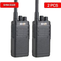 SHM Walkie Talkie PMR วิทยุสื่อสาร,วิทยุสื่อสารแบบสองทาง PTT ระยะทางไกลกว่าเครื่องส่งรับวิทยุ2ชิ้น3800Mah สำหรับล่าสัตว์โรงแรมร้านอาหาร J46