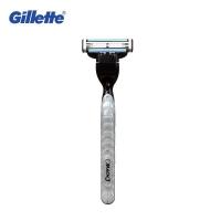 Topnew Gillette มีดมีดโกน3ใบมีดโกนแบบคลาสสิกปลอดภัยใบมีดมีดโกนด้ามตรงสำหรับหนวดเคราผู้ชาย Cuchillas Afeitadoras