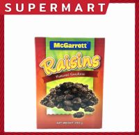 SUPERMART แม็กกาแรต ลูกเกดดำ 200 กรัม McGarrett Raisins 200 g. #1113112