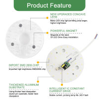 Kaguyahime Long Life LED Module 12W 18W 24W LED Panel Ceiling Light Lamp Replace Accessory Magnetic Source Light Board Bulb 220V