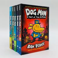 Dog Man Detective Dog English Hardcover Humor Comic Full Color Zhangqiao Childrens Fiction Story Book Stationery Gift