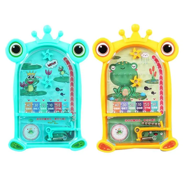Pocket Pinball Machine Toys Cartoon Pinball Desktop Maze Game Mini Machine Child Kids Gift