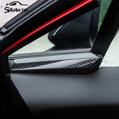 ✆ For Toyota C-HR CHR C HR 2016 2017 2018 2019 Car Front Door Window Inner Triangle A Colum Cover Trim Interior Moulding Accessory