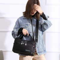 Women Shoulder Crossbody Bag Large-Capacity Messenger Handbag Waterproof Anti-Theft Fashion Female Travel Shopper Mommy Hand Bag