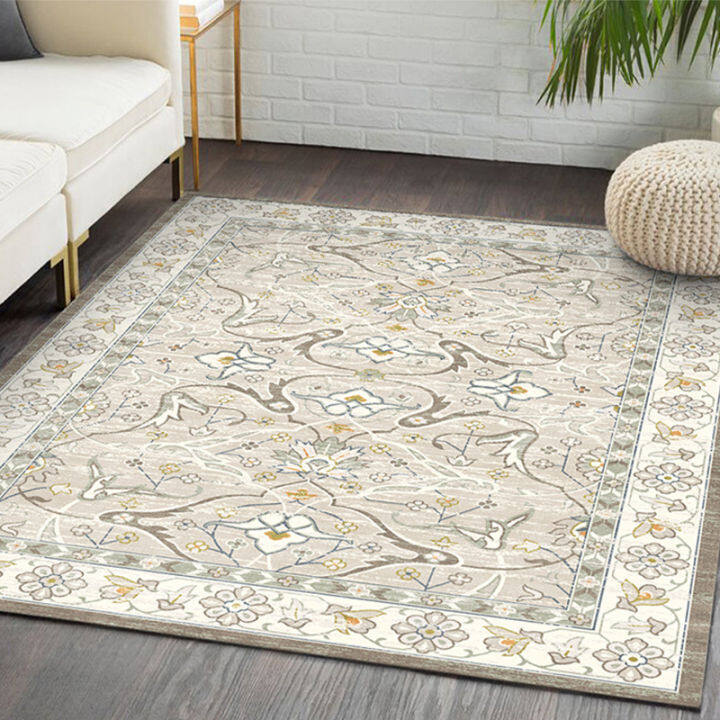 Living Room Rug Mordern Soft Abstract Distressed Area Rugs for Bedroom