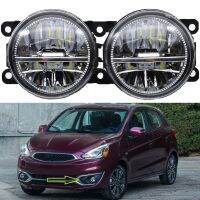 สำหรับ Mitsubishi Mirage Space Star Hatchback 2012 ~ 2018ไฟ LED รถตัดหมอกโคมไฟประกอบไฟตัดหมอกไฟหน้าไฟสัญญาณ DRL 12V