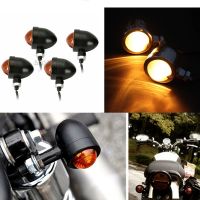 4pcs 12V Motorcycle Turn Signals Indicator Light For Yamaha V-Star XVS 650 950 1100 Custom Silverado Virago XV 250 500 700 1100