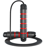 BenMax กระโดดเชือกกระโดดเชือกยุ่งเหยิงฟรีกับลูกปืนความเร็วเชือก Jump Rope Tangle-free Skipping Rope