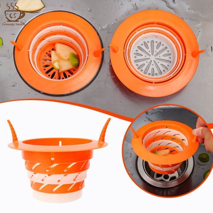 Rhino Monster Shape Kitchen Sink Filter Plastic Foldable Mesh Sink