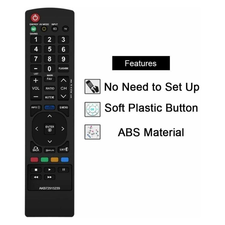 new-akb72915239-replace-remote-fit-for-lg-smart-tv-26lv2500-32lk330-32lk450-32lv2500-42lk520ub-42lv3500-42lv3500ua