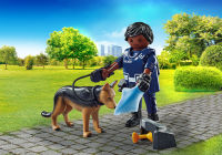 Playmobil 71162 Special plus Policeman with Dog สเปเชียล ตำรวจกับสุนัขดมกลิ่น