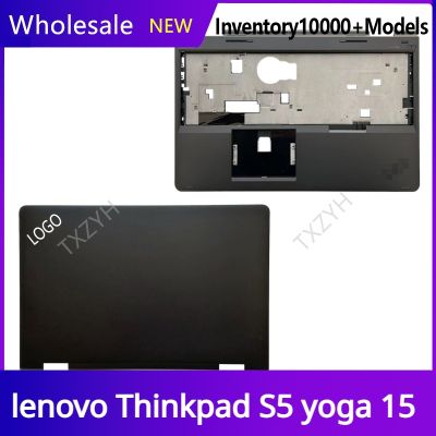 New For lenovo Thinkpad S5 yoga 15 Laptop LCD back cover Front Bezel Hinges Palmrest Bottom Case A B C D Shell AM16V000210