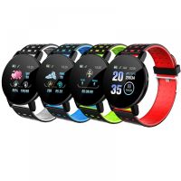 Bluetooth-Compatible Round Dial Sports Bracelet Full Touch Screen Waterproof Watches For Sports Fitness Gym