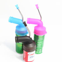 Summer Popular People Can Snorkel Drinking Funnel for Canned Party Bar Tool