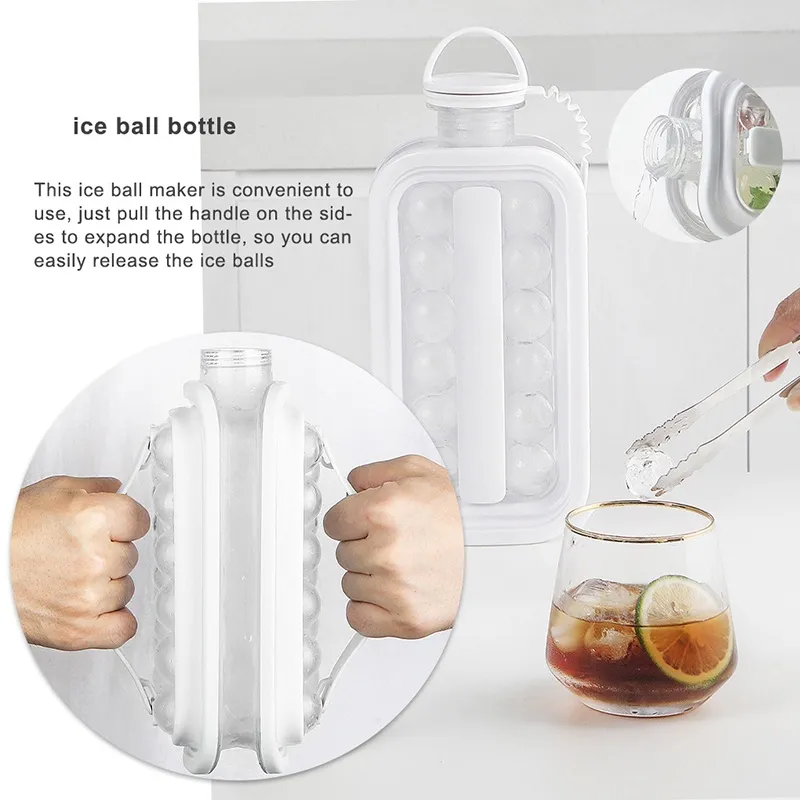 Wanhengda Hockey Pot Ice Cube Making Bottle - White