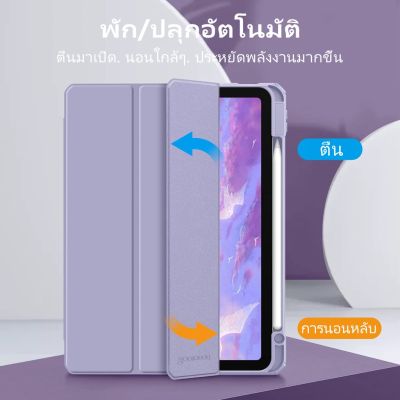 YH ✼GOOJODOQ  เคสไอแพด สำหรับ iPad Pro11 Air4 Air5 gen10 ​​10.9 gen9 8 7 10.2 Case ฝาครอบอะคริลิคใส⊿