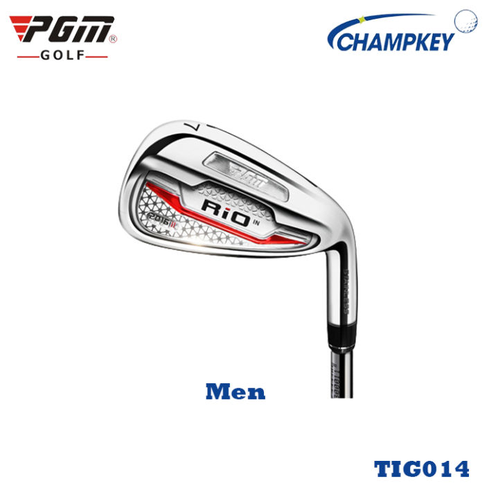 champkey-ไม้กอล์ฟเหล็ก-7-pgm-สำหรับคนถนัดขวา-for-men-lady-tig014-golf-clubs-rio-ii-7-irons-right-handed