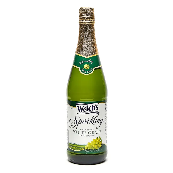 Welch's Sparkling Non - Alcoholic White Grape Juice Cocktail 750ml 