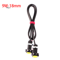 ❤️WT HONG ?Hot Sale?10X9W 18 23mm 12V DC White LED Eagle Eye Light Car Fog DRL Backup Parking Signal