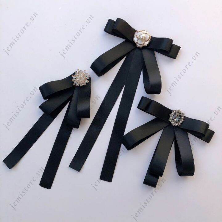 Tag Cài Áo Sơ Mi, Nơ Cài Váy/Cổ Áo Nữ (Hình Thật) | Lazada.Vn
