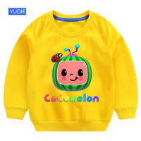 Kids Sweatshirts Toddler Baby Boy Hoodie Cool Birthday Clothing Little Girl Clothes Childrens Clothing Infant Cocmelon T Shirts