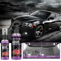 3 In 1 Quick Coating Spray High Protection Ceramic Polishing Coating Nano Cleaning Wash Paint Car Car Wax U6M6 Cleaning Tools