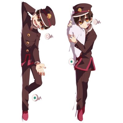 ปลอกหมอน พิมพ์ลายอนิเมะ Jibaku Shounen Hanako-Kun Hanako Kun 3D ขนาด 60x180 ซม. สําหรับเตียงนอน