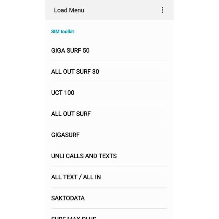 SMART RETAILER Sim VIA SMARTLOAD MENU ang pag load No need to dial any