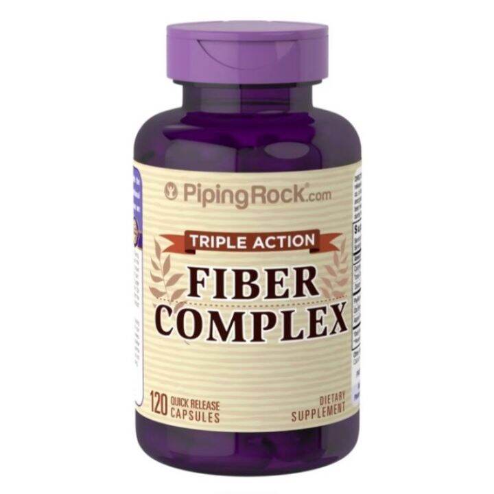 Triple Action Fiber Complex 120 capsules Lazada.co.th