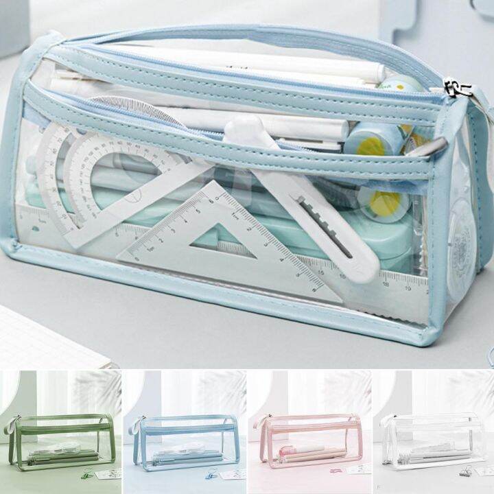 cc-layer-transparent-storage-stationery-organizer-student-supplies