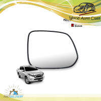 เนื้อเลนส์กระจก ข้าง ขวา ใส่ Isuzu D-Max รุ่นไม่ไฟฟ้า Right Wing Side Door Mirror Glass Len No Electric Mirror Isuzu 2012-2019 Isuzu  Aftermarket Parts All New D-Max No Electric Mirror ประตู ปี2012-2019