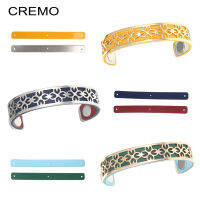 Cremo Stainless Steel Cuff Women Bracelets DIY Jewelry Interchangeable Leather Bracelet Best Gift Bijoux  New