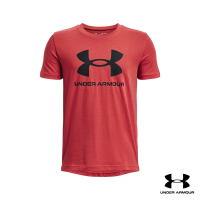 Under Armour UA Boys Sportstyle Logo Short Sleeve อันเดอร์ อาร์เมอร์ เสื้อออกกำลังกาย สำหรับเด็กผู้ชาย