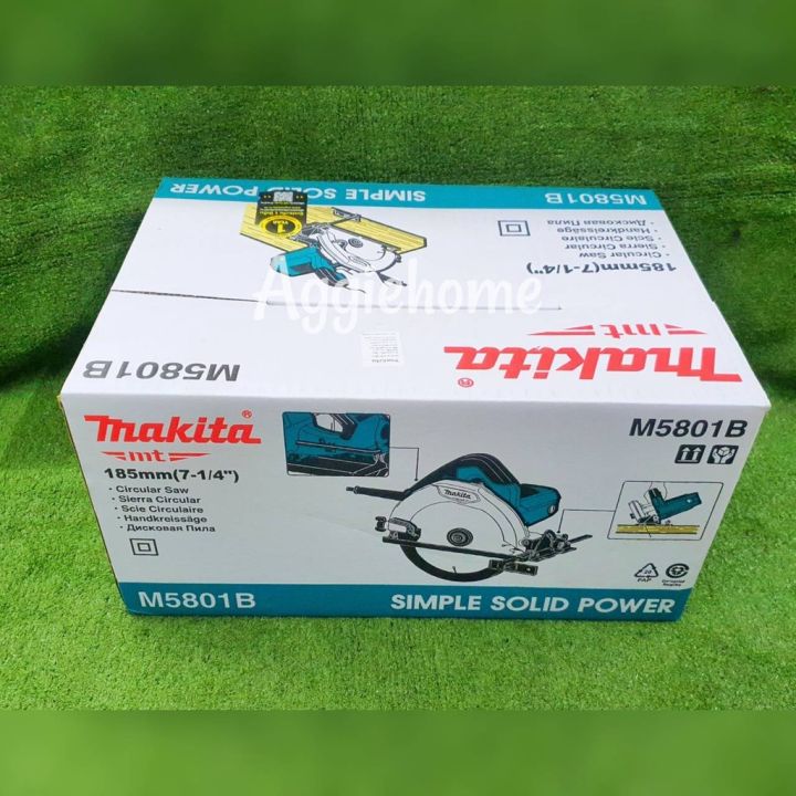 makita-เลื่อยวงเดือน-7-นิ้ว-รุ่น-m5801b-220v-กำลัง-1050-วัตต์-เลื่อยวงเดือน-เครื่องตัด-เครื่องตัดวงเดือน-วงเดือน-จัดส่ง-kerry