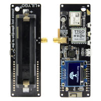 TTGO Meshtastic V1.1 ESP32 T-Beam 433/868/915/923Mhz WiFi Bluetooth ESP32 GPS NEO-6M SMA 18650ที่ยึดแบตเตอรี่ด้วย OLED