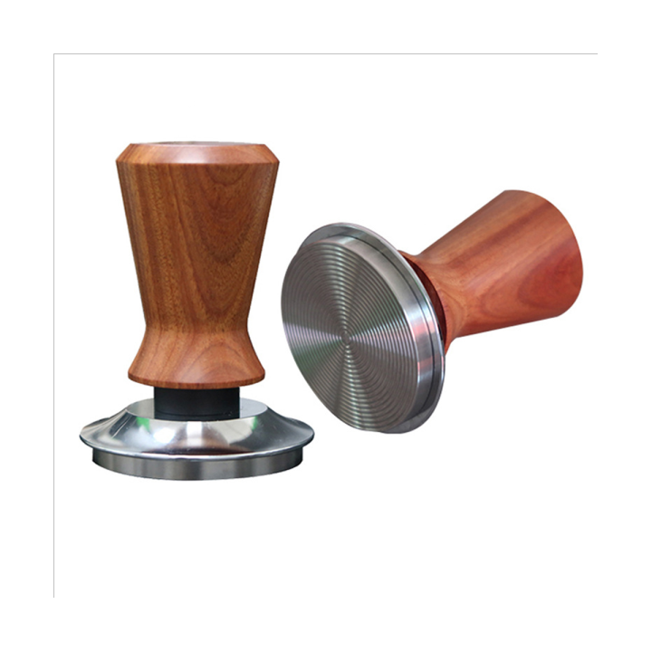 51mm-coffee-tamper-wooden-handle-barista-maker-grinder-handmade-coffee-powder-hammer-tamper-ripple-base