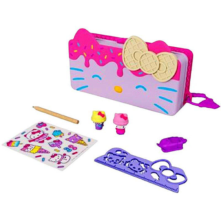 Hello Kitty Sanrio Pencil Case Playset Ice Cream Wonders Playsets ...