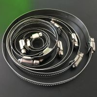 1pc YT471X 16-140mm Stainless Steel Material Strong Throat Hoop Wire Hoop Stuck Pipe Clamp Home Decoration and Car Repair Use