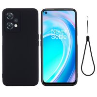 สำหรับ OnePlus Nord CE 2 Lite 5G เคสโทรศัพท์ป้องกันทุกส่วนของเครื่องซิลิโคนเหลวสีทึบ (สีดำ)(Elec-CN)