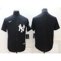 เสื้อปักคุณภาพสูงและเป็นที่นิยมมากที่สุด MLB New York Yankees 99 Aaron Judge 2 Derek Jeter 48 Anthony Rizzo Black Baseball Jersey Sports Wear