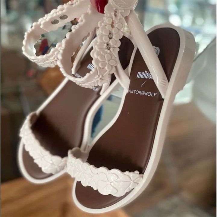 2023-melissa-summer-new-womens-jelly-shoes-fashion-casual-soft-sole-one-line-with-flower-style-sandals