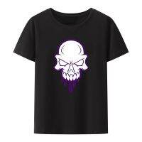 Skull Head Bone Skeleton ผ้าฝ้ายเสื้อยืดชายเสื้อผ้าสำหรับชาย Tech Mens เสื้อ Y2k กราฟิกเสื้อ Pride Valorant Camiseta Hombre