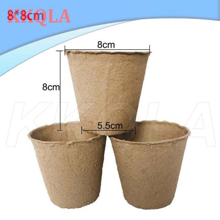 qkkqla-6-8cm-plant-grow-pot-paper-nursery-cup-starters-garden-flower-pots-herb-vegs-kit-biodegradable-home-gardening-tools