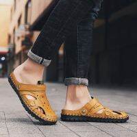 Mens Leather Sandals Genuine Summer Sandals Men Shoes Mens Leather Outdoor Samool 39 S Sandalhas Masculina For Male Roman